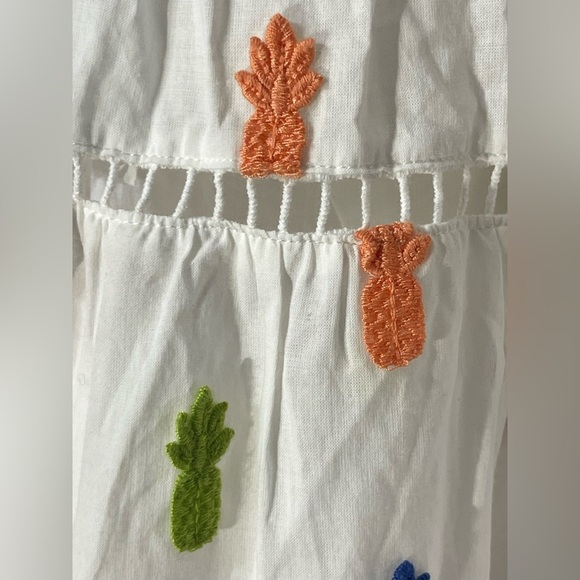 Farm Rio Anthropologie Pineapple Dress - Size M - Picture 5 of 8